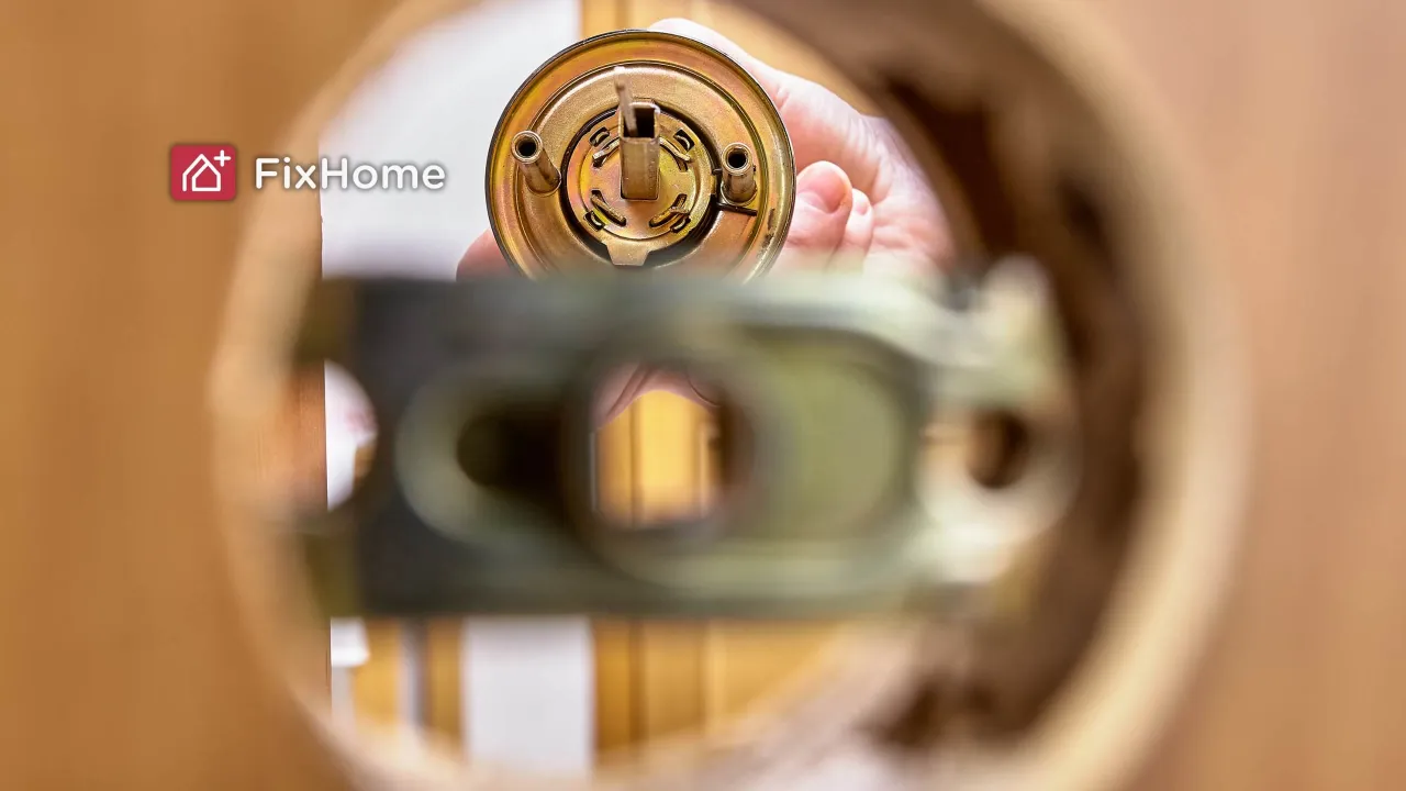 Doorknob installation teaser