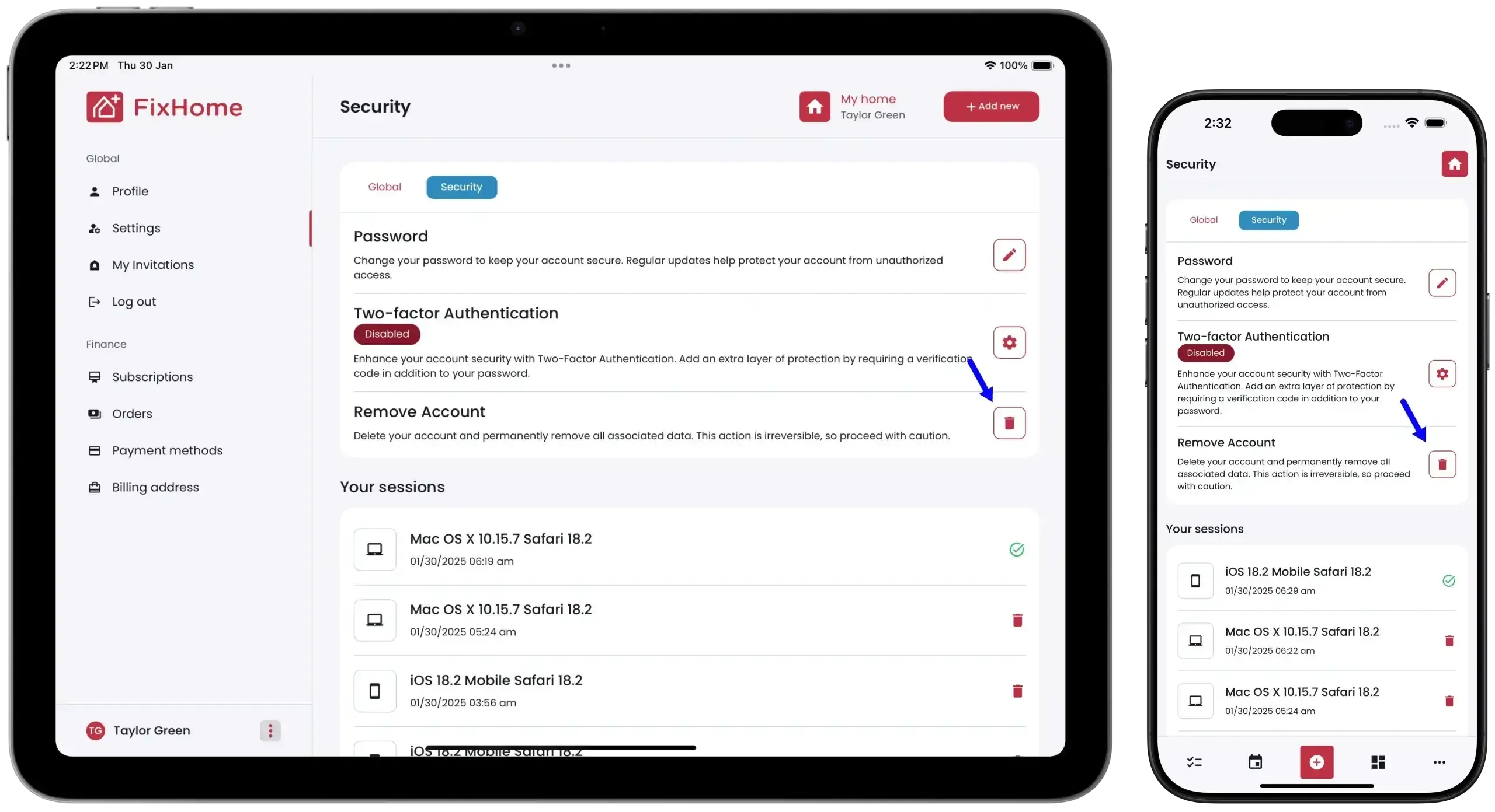 FixHomePlus iPad & iPhone Delete Profile Security