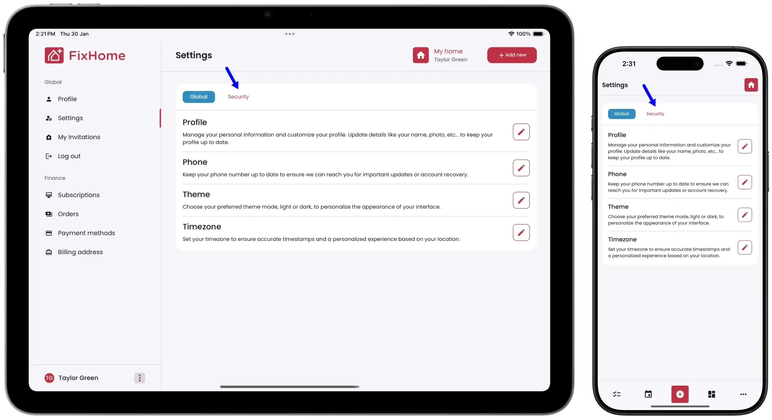 FixHomePlus iPad & iPhone Delete Profile Settings