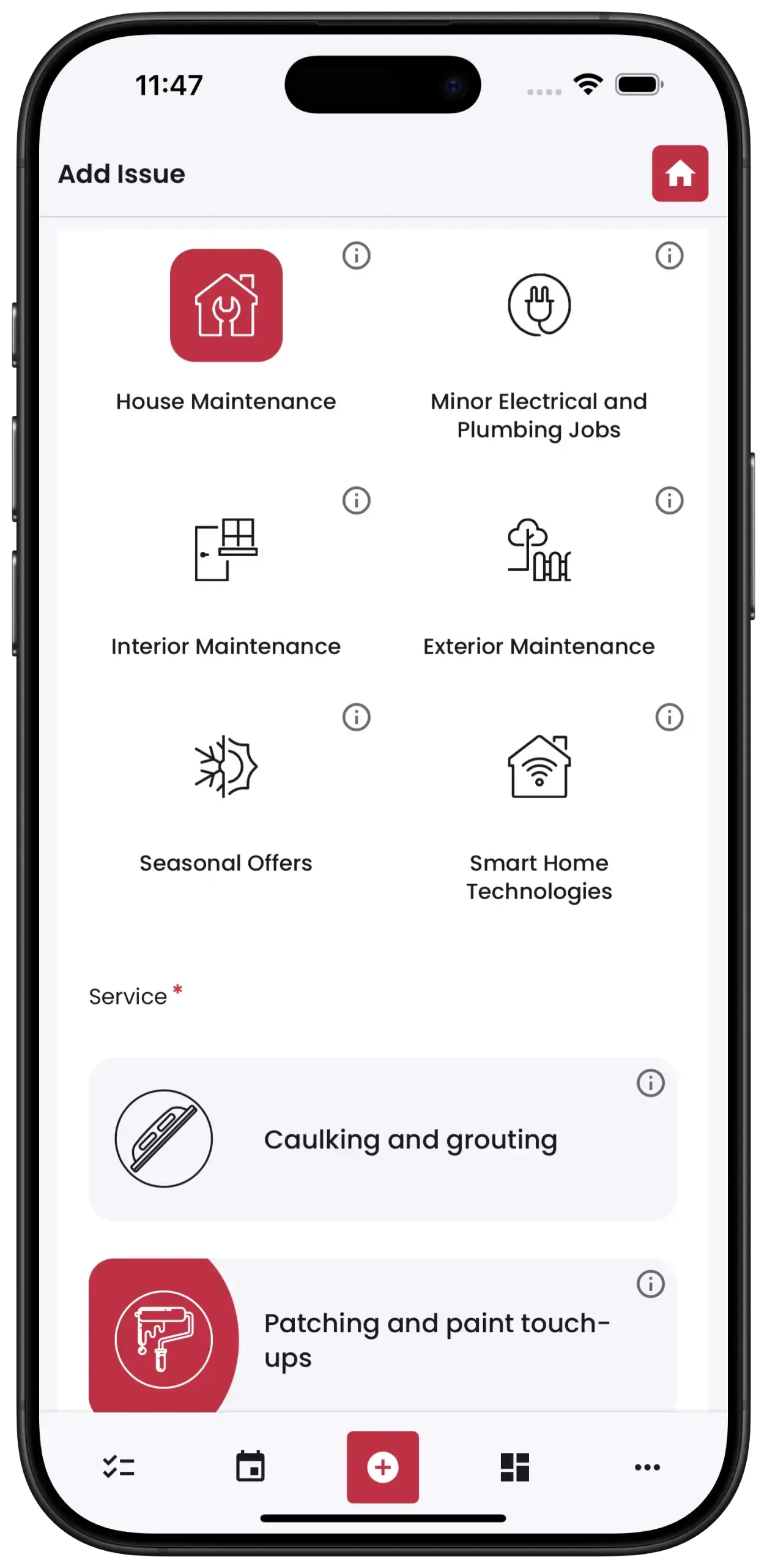 FixHomePlus Request Demo Guide Mobile Phone Adding Issue