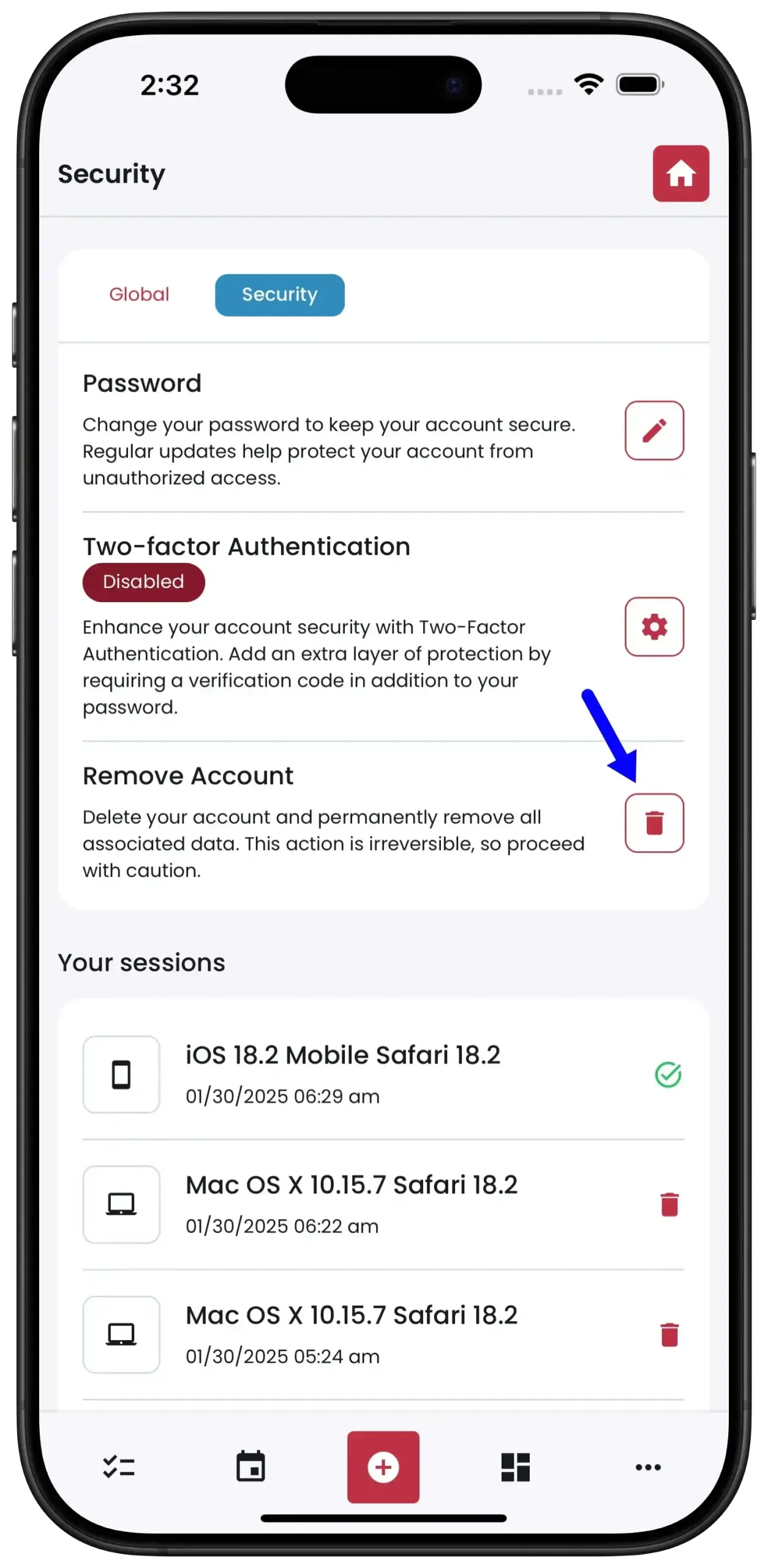 FixHomePlus iPhone Delete Profile Security