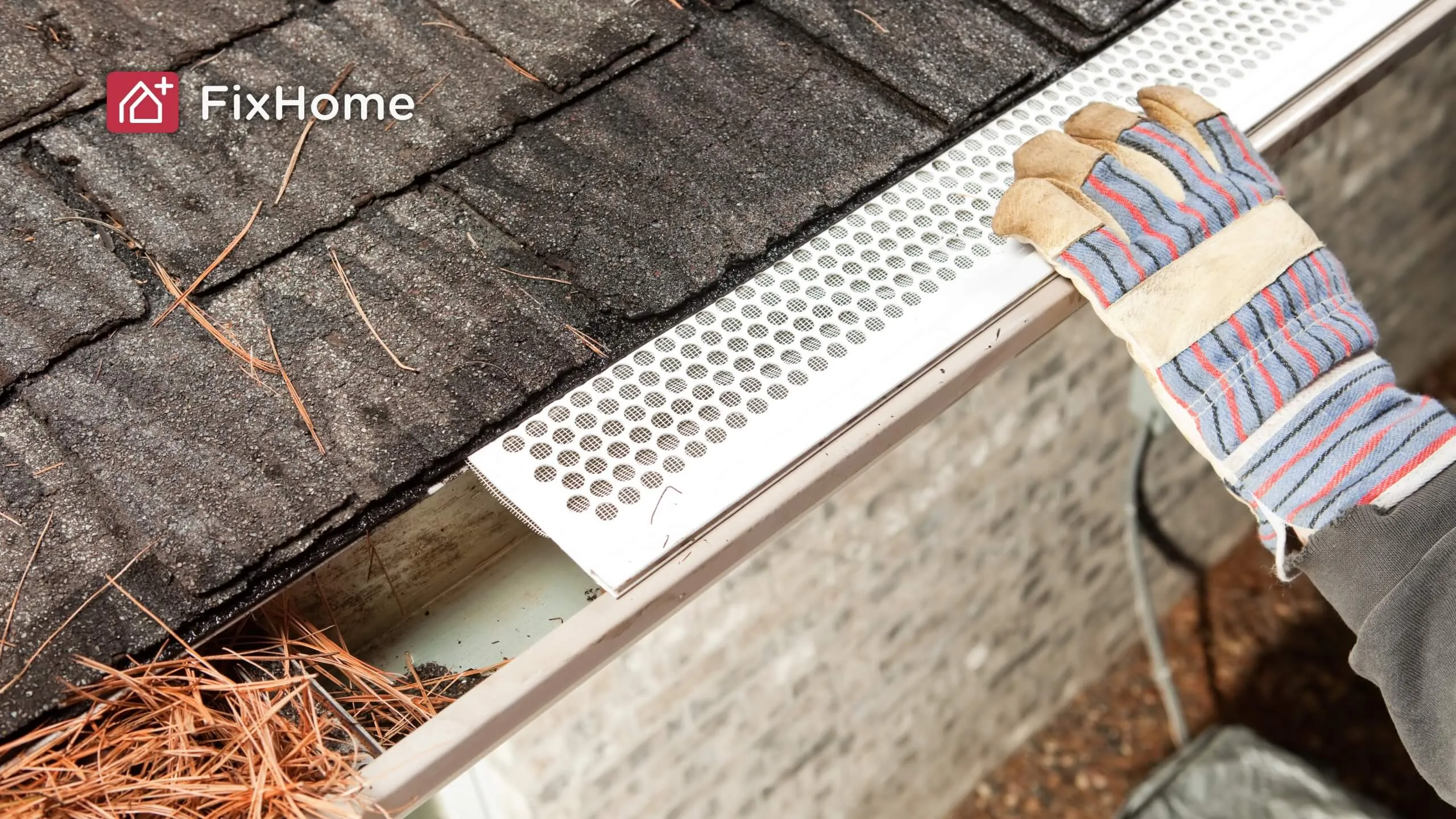 Installing gutter guards
