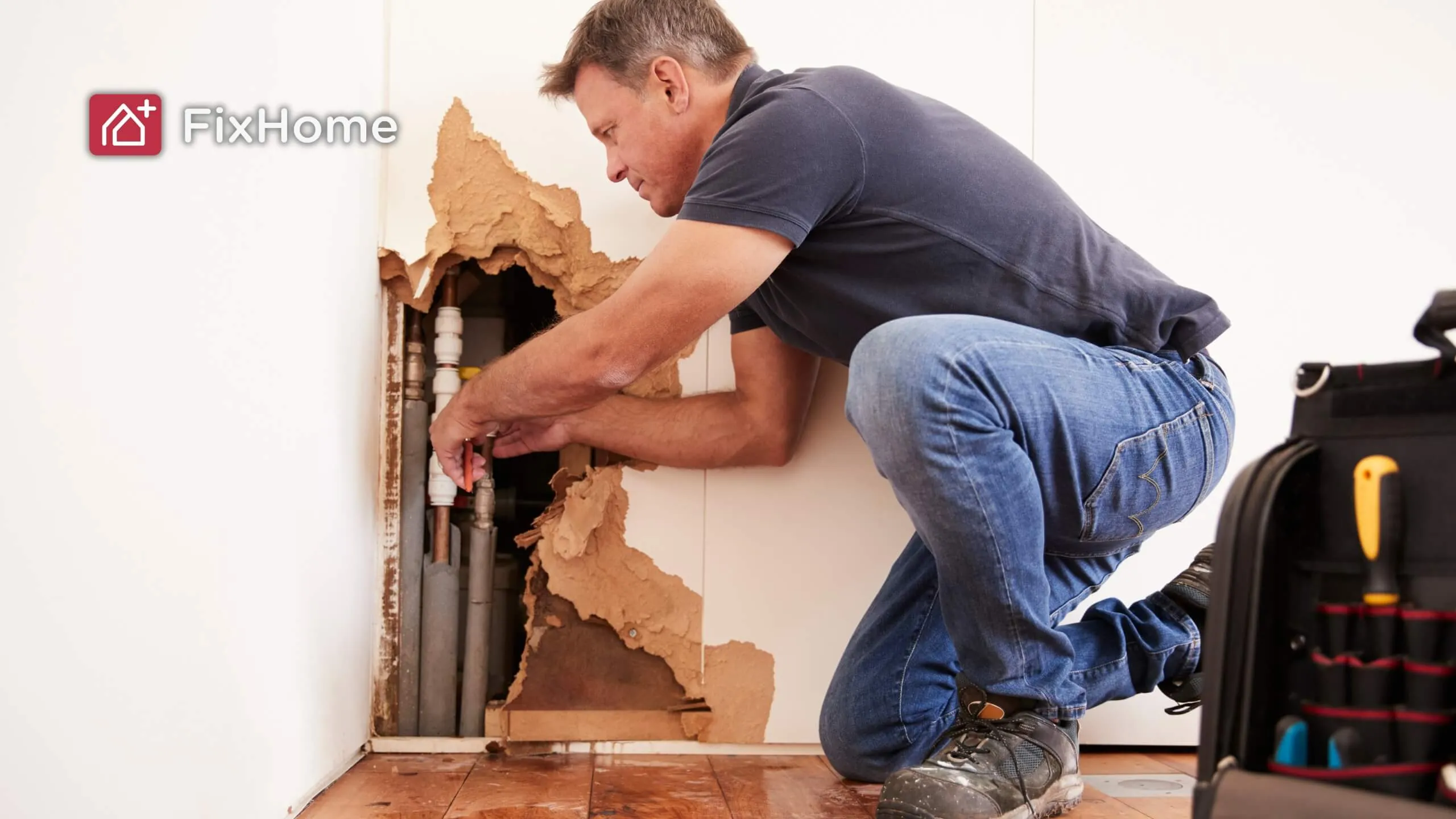Handyman while pipe issue solution