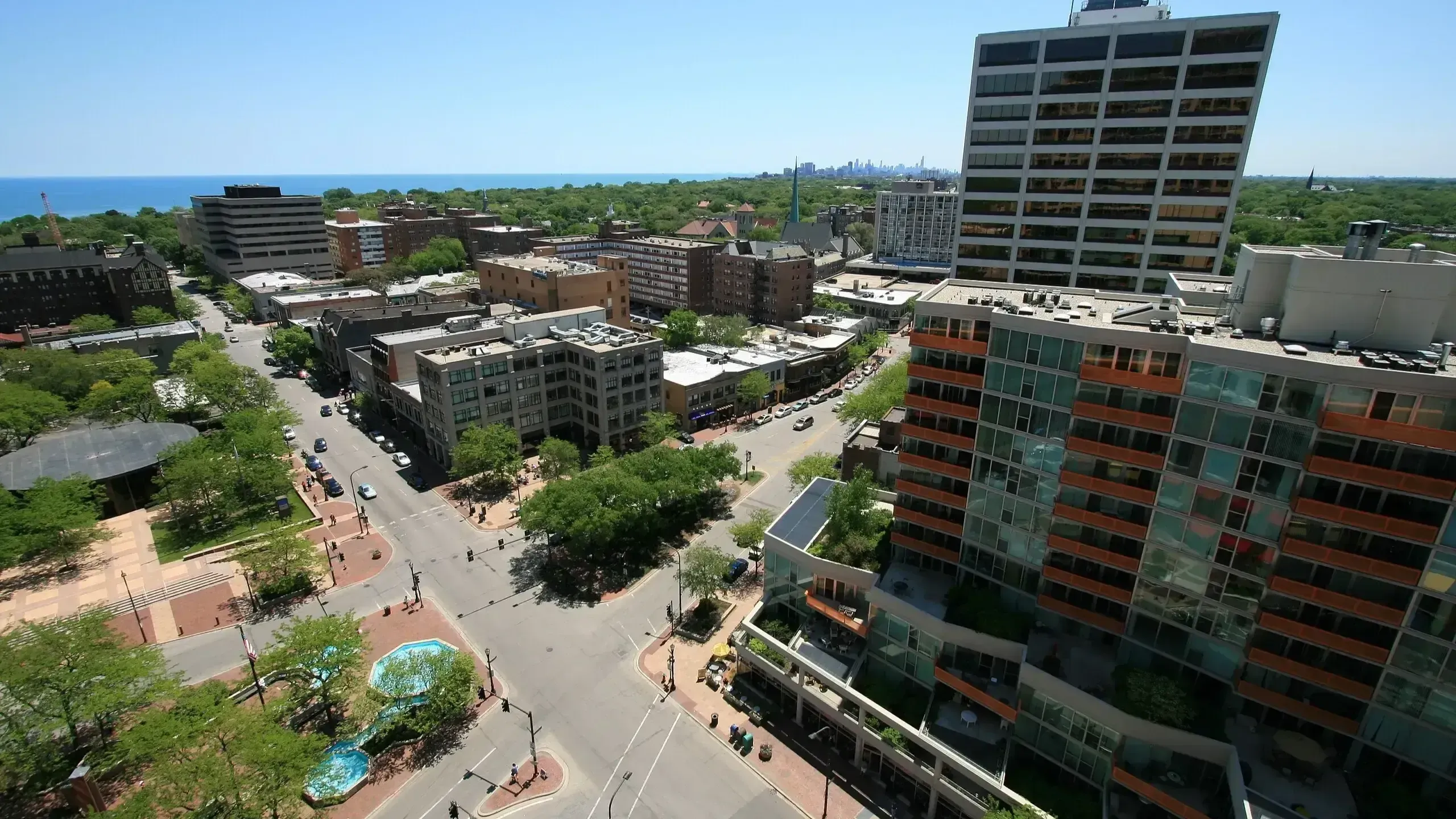 Fountain Square Evanston IL