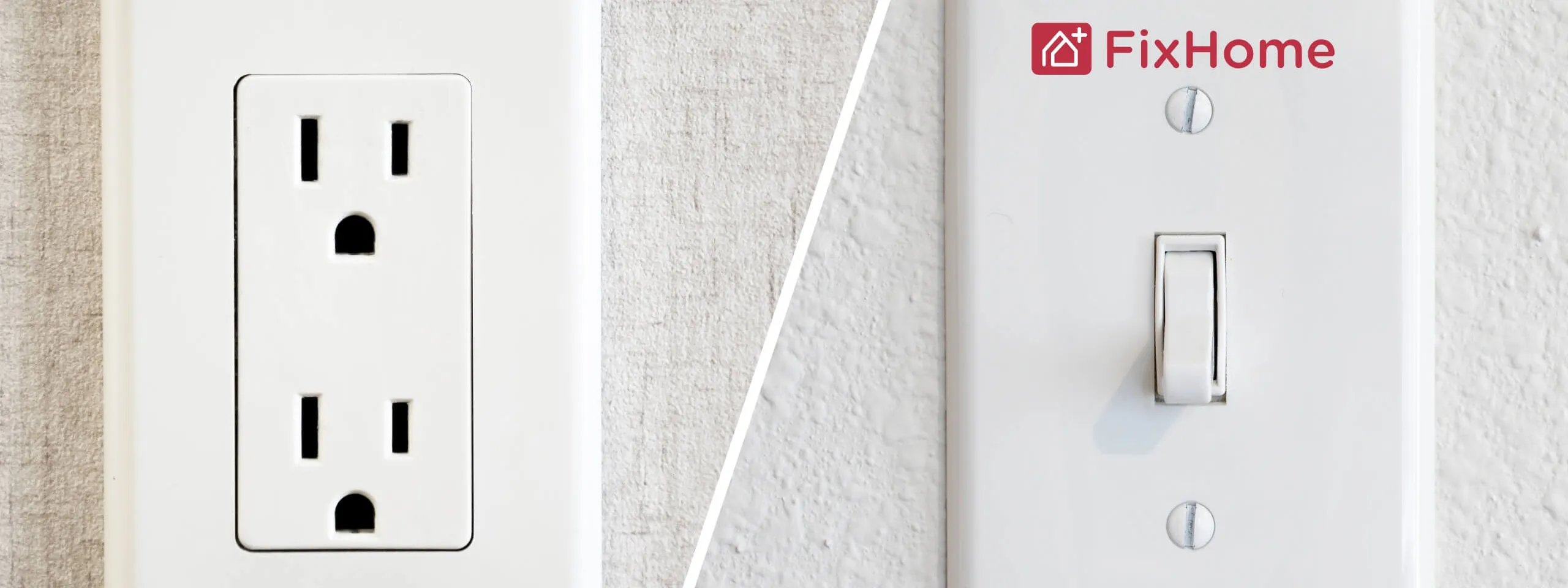 3 pron outlet and replaced light switch