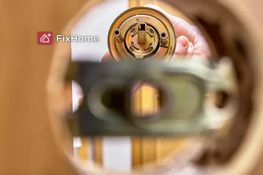 Doorknob installation teaser